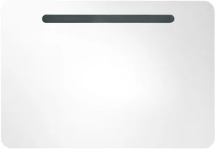 vidaXL Szafka łazienkowa z lustrem i LED, 80 x 11 x 55 cm - Szafki łazienkowe - miniaturka - grafika 5