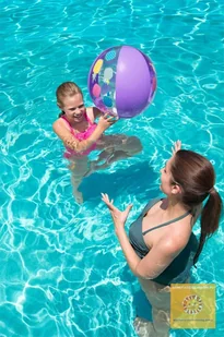 Bestway 31036 PIŁKA PLAŻOWA 51cm ŻÓŁTA - Materace dmuchane i koła do pływania - miniaturka - grafika 2