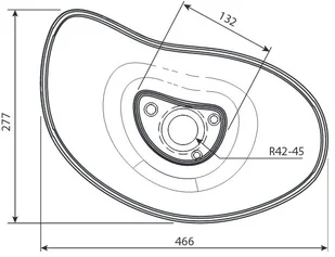 Marmorin Tallasa 33,5x43,5x14,5 (PU079010466) - Umywalki - miniaturka - grafika 6