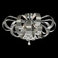 Lampy sufitowe - Luxera 64410 - Plafon kryształowy RIBBON CRYSTAL 6xG9/33W/230V - miniaturka - grafika 1