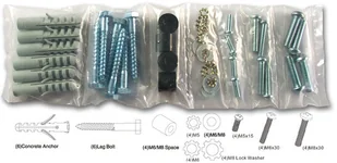 MOUNTY UCHWYT WIESZAK ŚCIENNY DO TV LCD PLAZMY REGULOWANY 40070151 - Uchwyty do telewizora - miniaturka - grafika 7