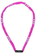 Łańcuchy rowerowe - AXA 1 X blokada łańcuch Rigid RCC, różowa, 5011515 5011515 - miniaturka - grafika 1