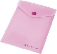 Focus koperta A6 przezroczysta kolorowa c4532 różowa Panta-Plast - Przybory szkolne - miniaturka - grafika 2