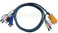 Aten kabel 2L-5303U 3M USB KVM Audio 2L-5303U - Adaptery i przejściówki - miniaturka - grafika 3
