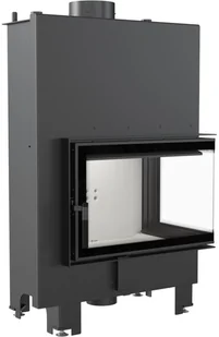 Kratki.pl Wkład kominkowy MBM PW 10 prawy BS MBM/PW/10/P/BS/W - Wkłady kominkowe - miniaturka - grafika 2