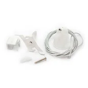 Lampy sufitowe - Spectrum System szynowy SPS 2 zawiesie z autoregulacją i linką 3m białe - miniaturka - grafika 1