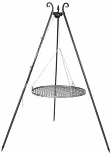Farmcook Grill ogrodowy wahadłowy na trójnogu Pan 34 70cm - Ruszty - miniaturka - grafika 2