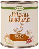 Mokra karma dla psów - Lukullus Menu Gustico, kaczka z marchwią, żurawiną i rozmarynem - 6 x 400 g - miniaturka - grafika 1