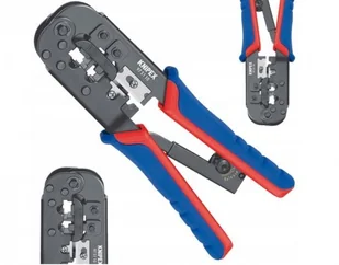 Knipex 97 51 10 Zaciskarka do skrętki RJ45 RJ12 - Narzędzia sieciowe - miniaturka - grafika 2