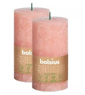 Świece - Bolsius Świeca rustykalna Divine Earth 54H 13CM 2szt ZIEMIA BOLSIUS2535 - miniaturka - grafika 1