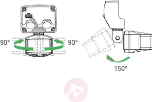 THEBEN Theben theLeda B czujnik RC + pilot, biały - Czujniki ruchu i zmierzchu - miniaturka - grafika 5