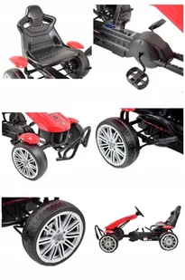 Import SUPER-TOYS HC001 CZERWONY - Jeździki dla dzieci - miniaturka - grafika 12