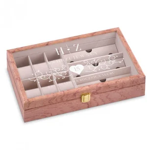 Murrano Drewniana szkatułka na zegarki i okulary z grawerem SZKT-RD-OK-020 - Pudełka i szkatułki - miniaturka - grafika 16