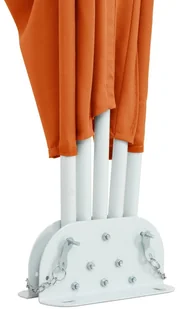 vidaXL Składany parawan tarasowy, terakota, 400x200 cm vidaXL - Pawilony ogrodowe - miniaturka - grafika 8