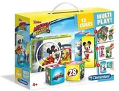 Klocki - Clementoni Klocki 12 Mickey i Raźni Rajdowcy - miniaturka - grafika 1