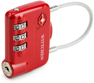 Wittchen Kłódka Kłódeczka do walizki TSA szyfr 024 56-30-024-30 - Akcesoria turystyczne - miniaturka - grafika 4