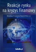 Finanse, księgowość, bankowość - Reakcje rynku na kryzys finansowy - CeDeWu - miniaturka - grafika 1