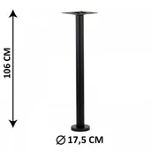 Artykuły biurowe - STEMA - SH Podstawa mocowana do podłoża SH-3018-2/H/B, kolor czarny (do stołu, stolika, podłogi) SH3018-2H/B/110/01/1 - miniaturka - grafika 1