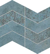 Płytki ceramiczne - Tubądzin Margot mozaika niebieski MS02585029802501016 - miniaturka - grafika 1