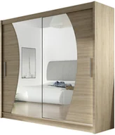 Szafy - Szafa przesuwna London IX - garderoba do sypialni - miniaturka - grafika 1