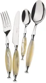 Zestawy sztućców - Casa Bugatti Zestaw sztućców w kartonowym pudełku 24 cz Country kość słoniowa COCAM-S4150 - miniaturka - grafika 1
