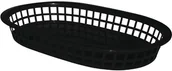 Wyposażenie lokali gastronomicznych - Olympia Kosz na potrawy | czarny | 275x175x(H)40mm | 6szt. GH969 - miniaturka - grafika 1