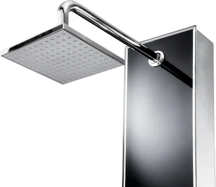 tectake Panel prysznicowy z 6 dyszami masującymi - czarny 402115 - Panele prysznicowe - miniaturka - grafika 4