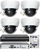 Zestawy do monitoringu - Dahua Zestaw monitoringu IP do sklepu 4xFullHD PoE - miniaturka - grafika 1