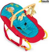 Leżaczki i huśtawki - Hauck Bungee Deluxe Leżaczek Jungle Fun - miniaturka - grafika 1