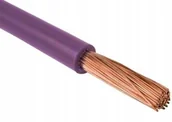 Przewody elektryczne - Conotech kabel linka Lgy H07V-K 2,5mm Fioletowy 1M - miniaturka - grafika 1
