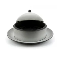 Tace i patery - Revol EQUINOXE Dim Sum Set szary RV-649523-1 - miniaturka - grafika 1