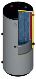 Ermet solar 100L dwupłaszczowy bojler 2W wymiennik C.O.Sol. 100L + skay - Zasobniki i wymienniki - miniaturka - grafika 2