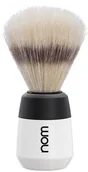 Pędzle do golenia - Muhle Muehle Nom Max Pędzel do golenia biało-czarny dla mężczyzn 16336 - miniaturka - grafika 1