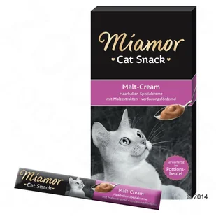 Miamor Cat Confect Malt Cream 6x15g 1 opakowanie - Mokra karma dla kotów - miniaturka - grafika 7