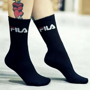 Fila Skarpetki TENNIS SOCKS 3 PARY BLACK - F9505-200 KZS-8300958927193 - Skarpetki męskie - miniaturka - grafika 3