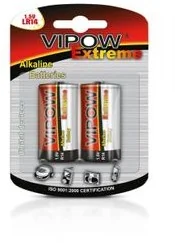 Vipow Baterie alkaliczne EXTREME LR14 2szt/bl BAT0093B - Baterie i akcesoria - miniaturka - grafika 2
