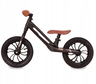 Qplay Rowerek Biegowy Racer Black/brown - Rowerki biegowe - miniaturka - grafika 18