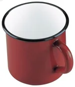 Kubki - Ibili Kubek emaliowany IBILI, czerwony, 400 ml - miniaturka - grafika 1