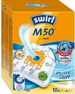 Akcesoria do odkurzaczy - Swirl m 50 Micropor Plus Worki Do Odkurzacza Miele z Filtrem Antyalergicznym, 10 Sztuk, Biały/Żółty 6762589 - miniaturka - grafika 1