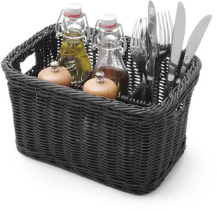Hendi Koszyk na sztućce 4 przegródki 426074 - Wyposażenie lokali gastronomicznych - miniaturka - grafika 2