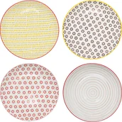 Talerze - Bloomingville Talerze śniadaniowe Susie 20 cm 4 szt. 21105743 - miniaturka - grafika 1