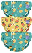 Pieluchy - Bambino Mio Mio, wielorazowa pieluszka do pływania, tropikalny, S (<6 miesięcy), 3-pak - miniaturka - grafika 1