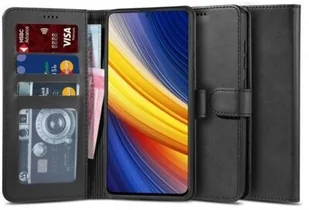 Xiaomi Tech-Protect Tech-Protect Wallet 2 Etui Poco X3 Czarne 70C1-590FE_20210414142535 - Szkła hartowane na telefon - miniaturka - grafika 3