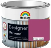 Farby wewnętrzne - Beckers DESIGNER UNIVERSAL- Vivid Pink, 0.5 l - miniaturka - grafika 1