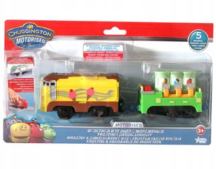 Stacyjkowo Motorised Lokomotywa Jeżdżąca Frostini - Pociągi dla dzieci - miniaturka - grafika 3