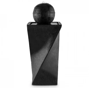 Blumfeldt Fontanna Fontanna kulowa Panel słoneczny 200 l/h LED Bazalt SOL1-Schönbrunn - Fontanny ogrodowe - miniaturka - grafika 3