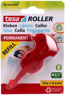tesa Tesa Roller klej w taśmie, trwały, jednorazowy, z możliwością założenia taśmy zapasowej 591560000206 - Anteny Wi Fi - miniaturka - grafika 2