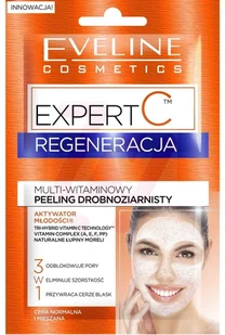 Eveline EXPERT C - REGENERACJA - Multi-witaminowy peeling drobnoziarnisty EVECMPDR - Kremy do twarzy - miniaturka - grafika 2