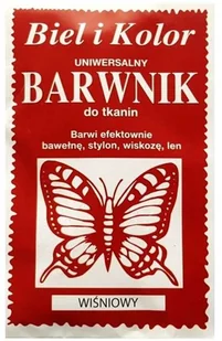Bk Barwnik do tkanin uniwersalny Wiśniowy - Środki do prania - miniaturka - grafika 2
