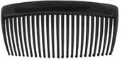 Szczotki i grzebienie do włosów - Klasyczny grzebień boczny duży czarny - miniaturka - grafika 1